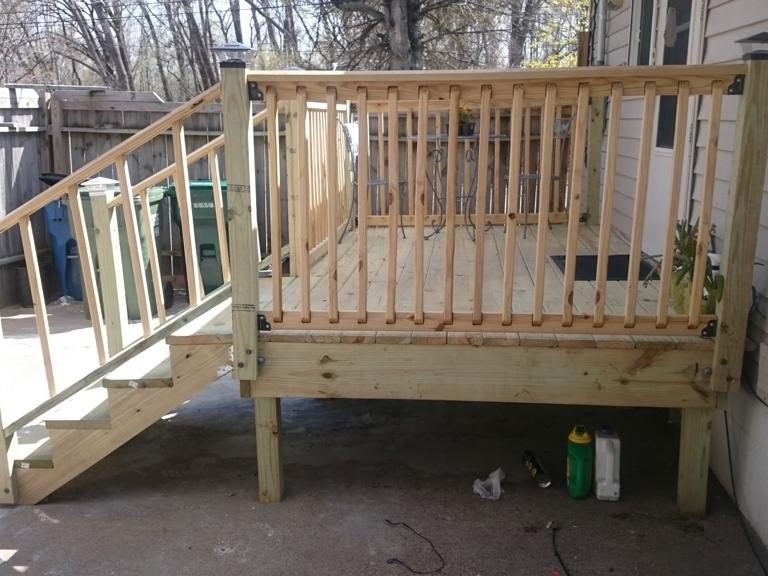 Deck with Steps